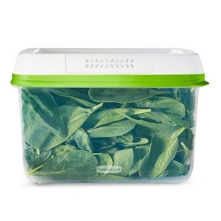 18.1 Cup Food Produce Saver; Green - Large - RUBBERMAID 275519